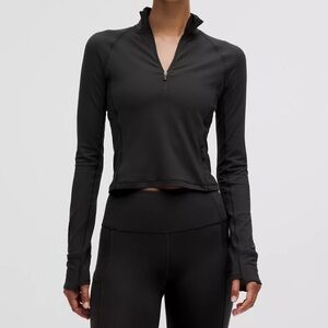 Lululemon It’s Rulu Cropped Half Zip
